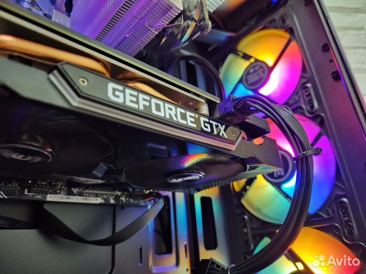 Игровой пк gtx 1660super/Ryzen 5/16gb