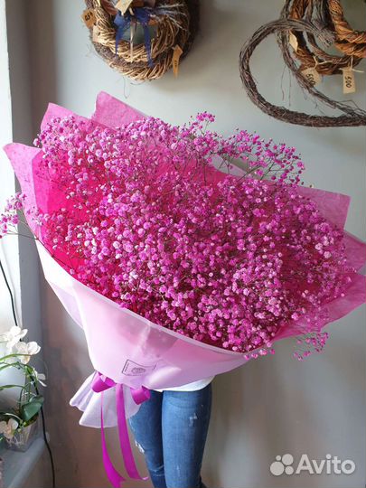 Букет гипсофилы цветы с доставкой