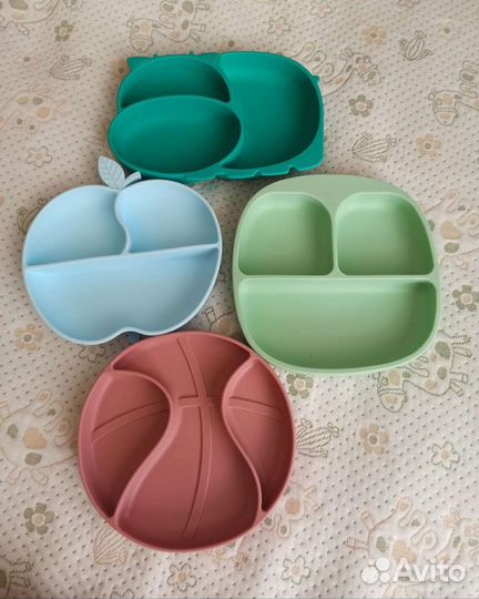 Силиконовая посуда для малышей