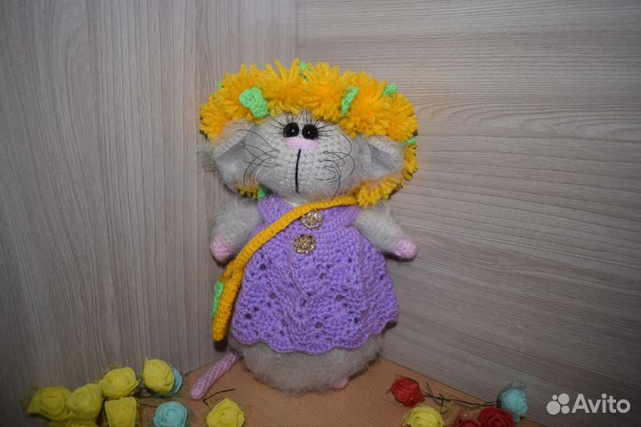 Мышка (ручная работа )