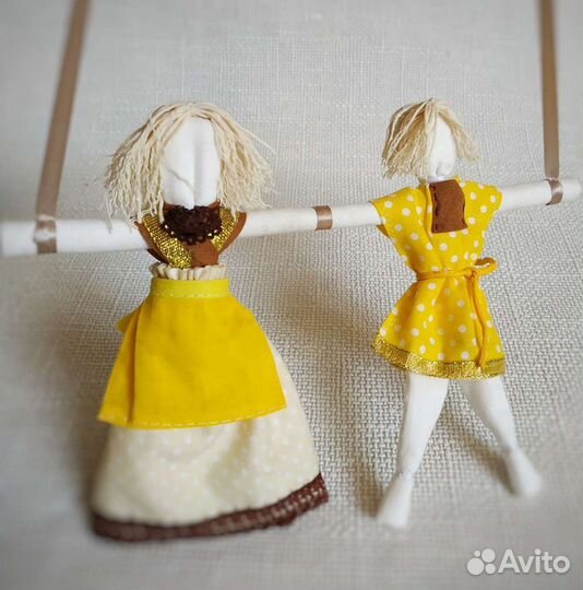 Обереговая кукла неразлучники