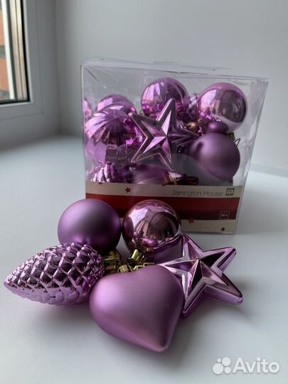 Елочные игрушки, украшения, шары, наборы