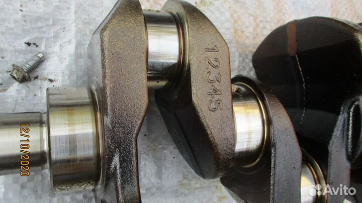 Коленвал ниссан 2.0 MR20 со вкладышами