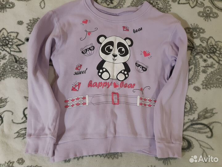 Вещи пакетом на девочку 5-6 лет, рост 116 см