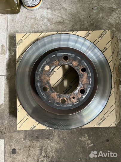 Тормозные диски toyota land cruiser 300