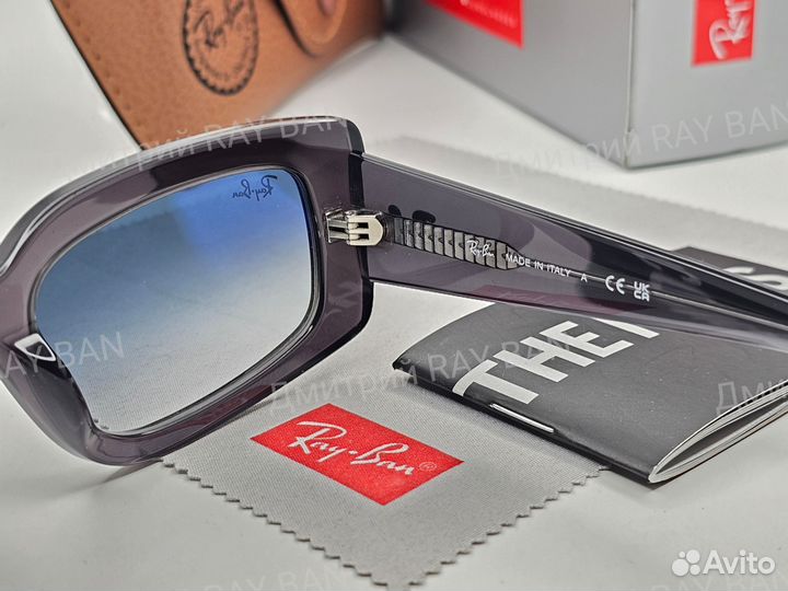 Очки Ray Ban 4395 Kilianе Голубой Градиент Стекло