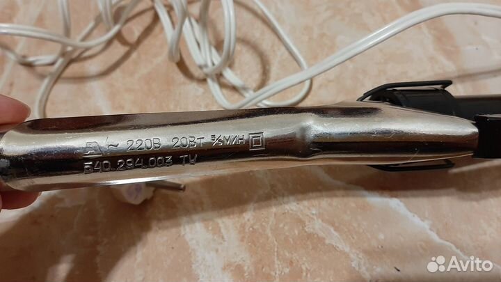 Щипцы для завивки волос СССР рабочие