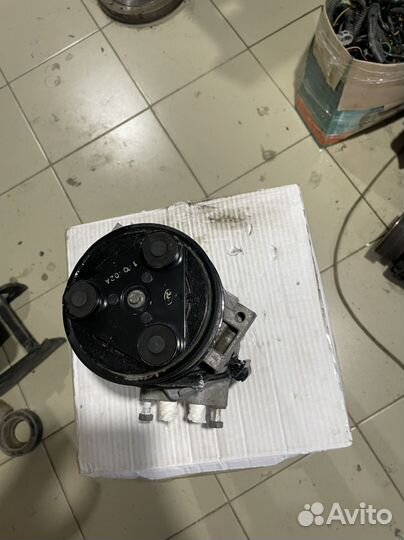 Компрессор кондиционера priora халла