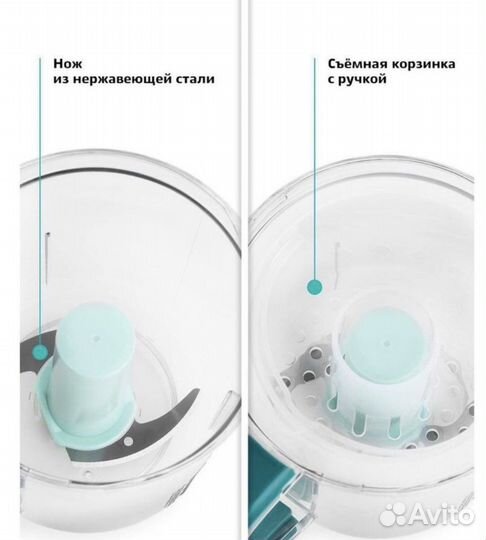 Пароварка блендер kitfort