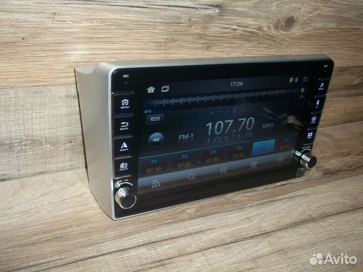 Магнитола Toyota Avensis Android физические кнопки