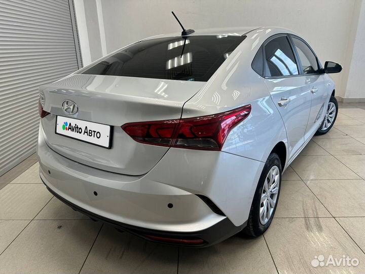 Hyundai Solaris 1.6 МТ, 2021, 76 103 км