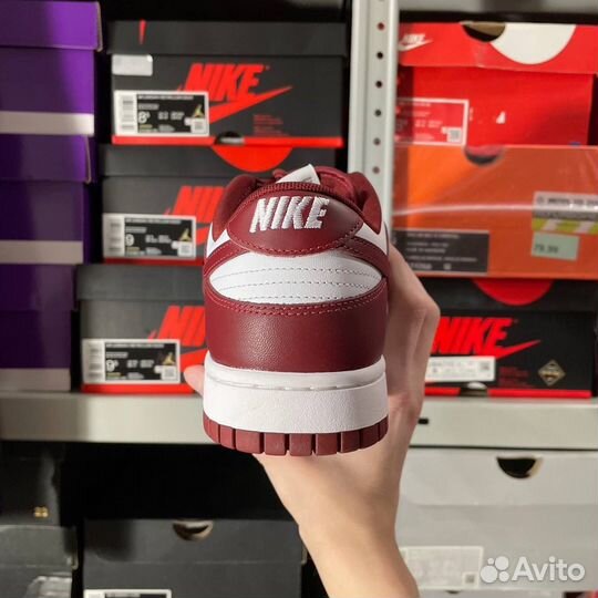 Nike Dunk Low Team Red оригинал