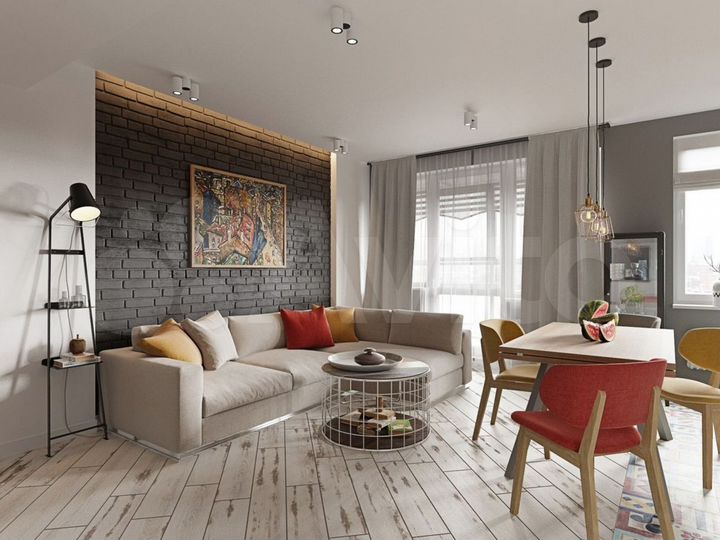 3-к. квартира, 63,5 м², 8/14 эт.