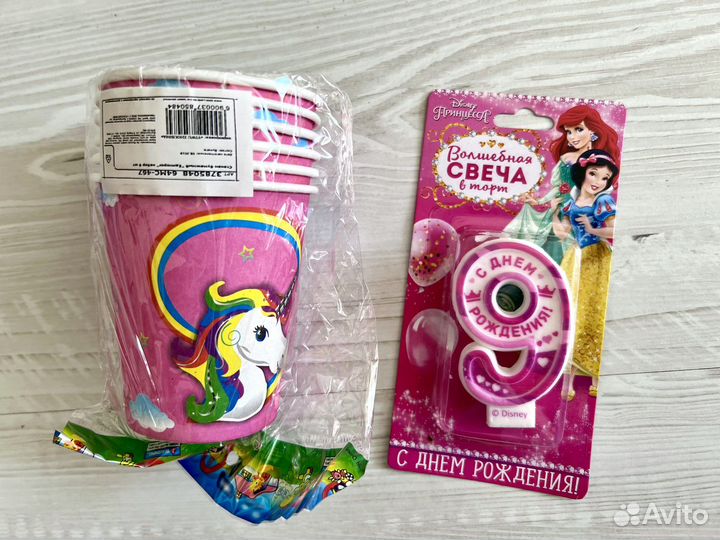 Свеча цифра 9