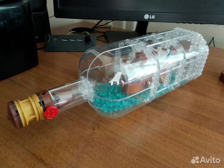 Lego 21313 Корабль в бутылке Оригинал