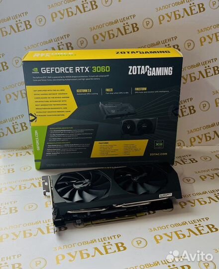 Видеокарта Zotac GeForce RTX 3060 Twin Edge 8Gb