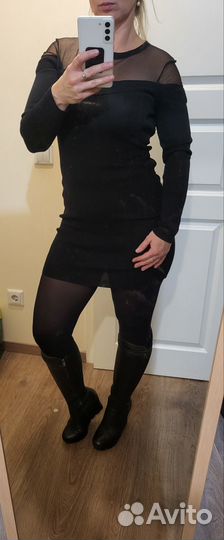 Платье трикотажное женское