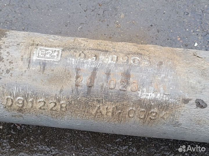 Глушитель на Honda Accord 5