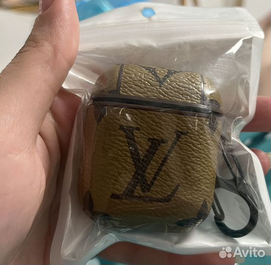 Чехол для наушников apple airpods 1/2 поколения