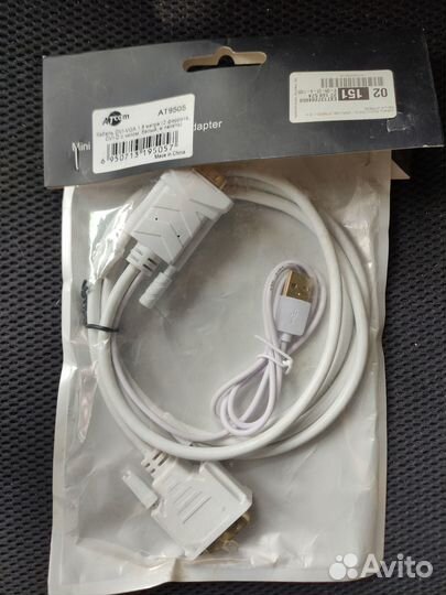 Кабель DVI-VGA с чипом ат9505