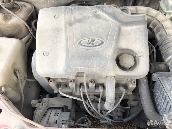 Двигатель на LADA kalina 1.6
