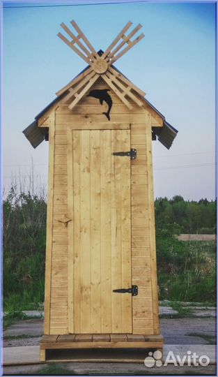 Дачный туалет деревянный эдч 799