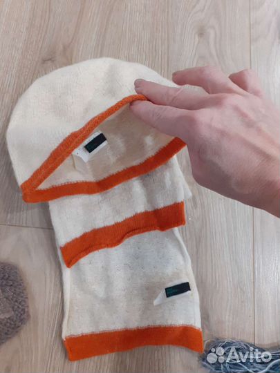 Детские шапки и шарфы