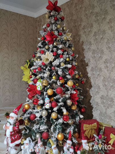 Елка искусственная со снегом