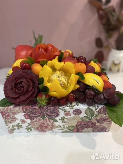 Съедобные букеты для женщин