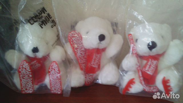 Олимпийский мишка Coca cola 2014 новые в упаковке