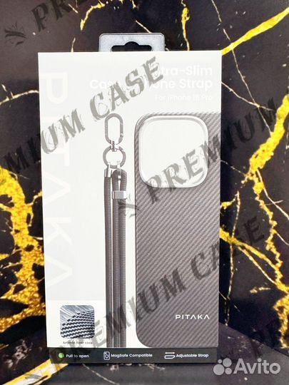 Pitaka ultra slim & phone strap iphone16 PRO