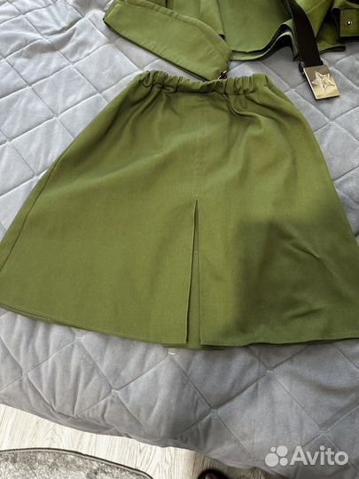 Костюм военный для девочки