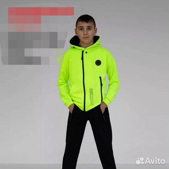 Олимпийка на молнии подростковая