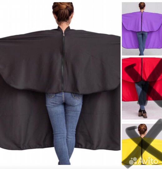 Пеньюар парикмахерский на замке