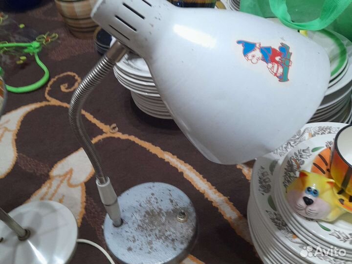 Настольная лампа СССР винтаж