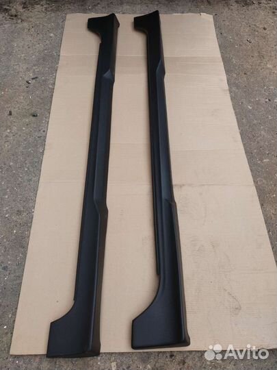 Пороги на Mazda 3 (BK) декоративные