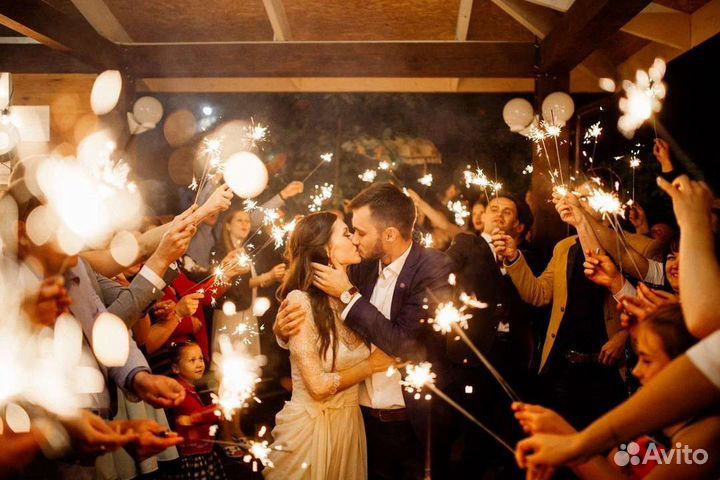 Бенгальские свечи разных размеров