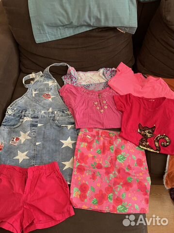 Одежда пакетом для девочки 122-128