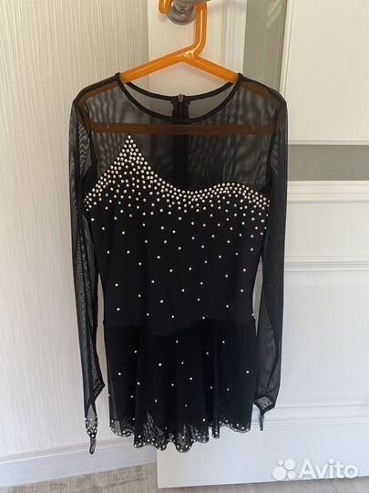 Костюм платье для фигурного катания 158-160