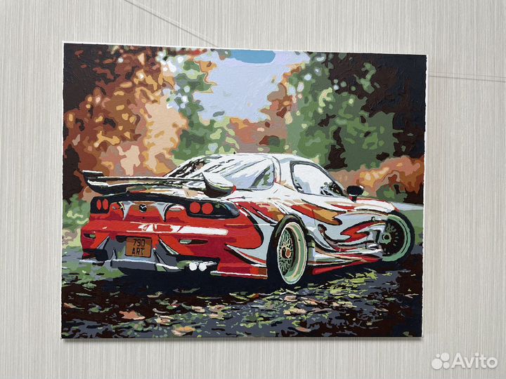 Картины раскрашенные