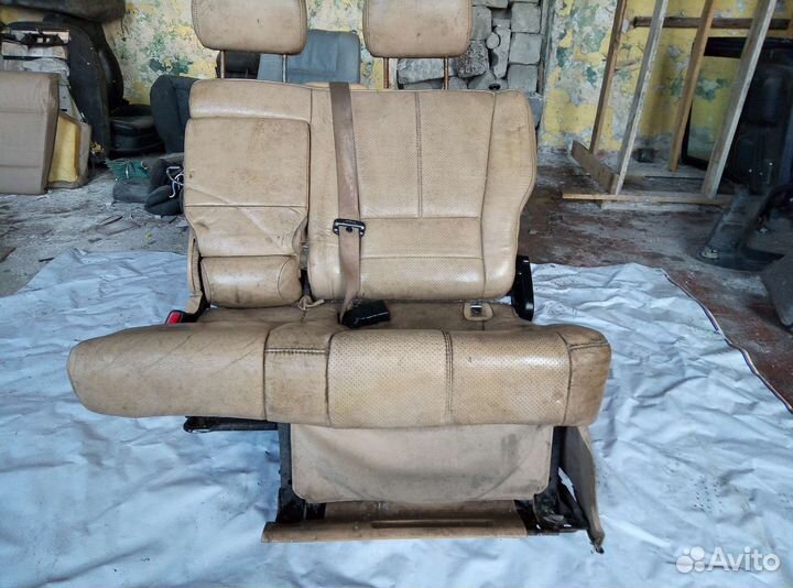 Mercedes-benz ML сиденья диван кожаные