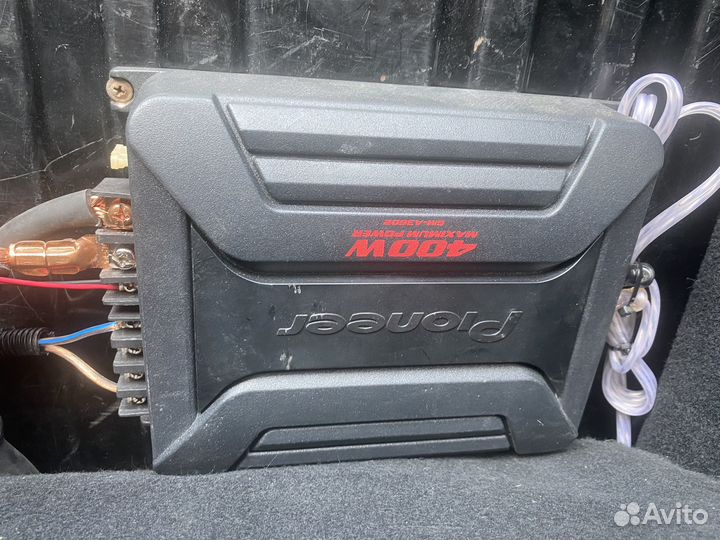 Сабвуфер и усилитель