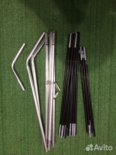 Палатка 3-х местная с тамбуром и навесом арт-6223