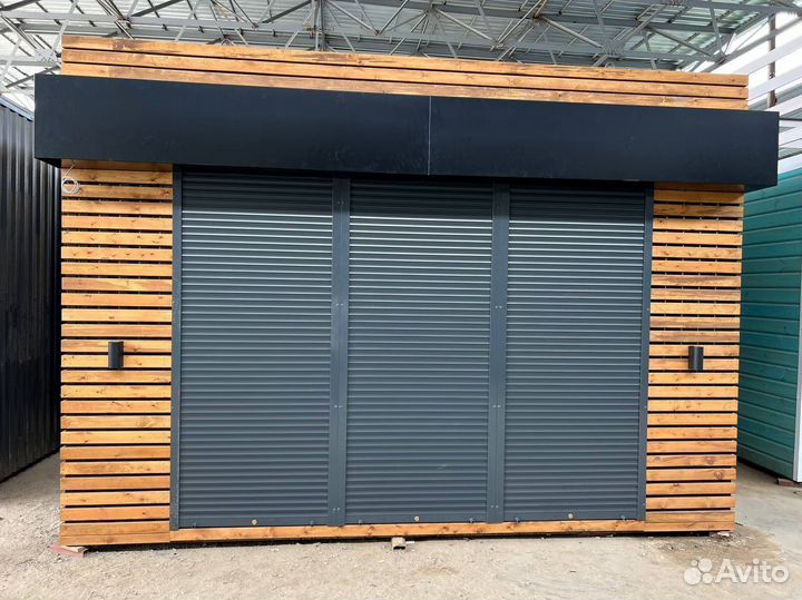 Торговый ларек. Модульный павильон