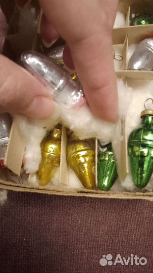 Новогодние игрушки СССР
