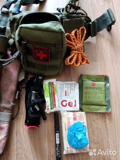 Боевой пояс с подсумками