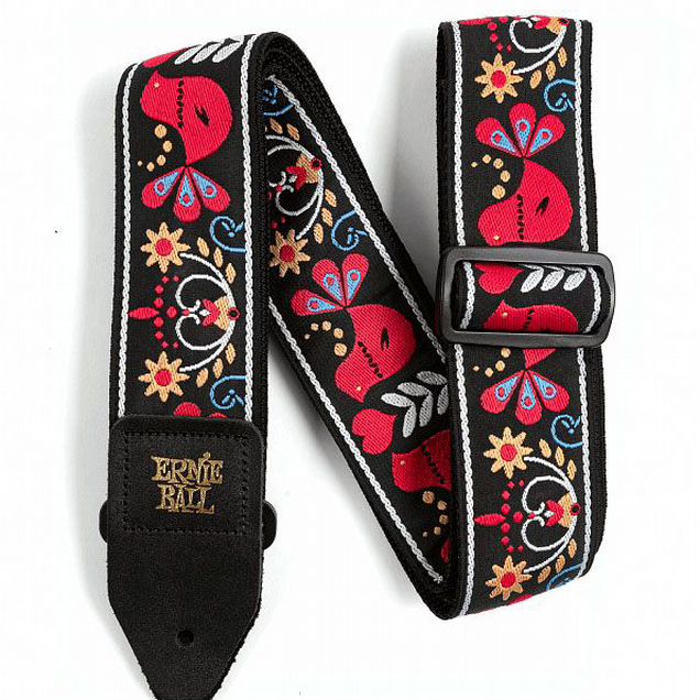Гитарный ремень Ernie Ball P04667 Redbi. (Новый)