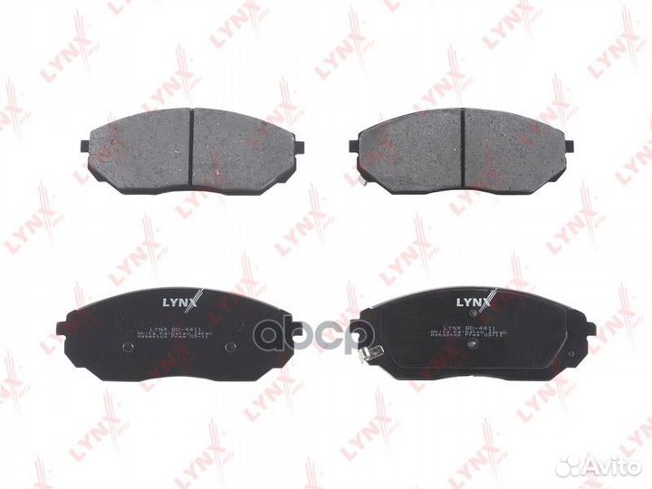 Колодки тормозные дисковые BD-4411 lynxauto