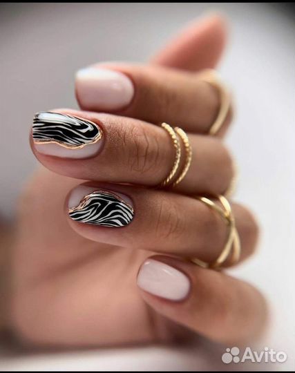 Маникюр гель лак