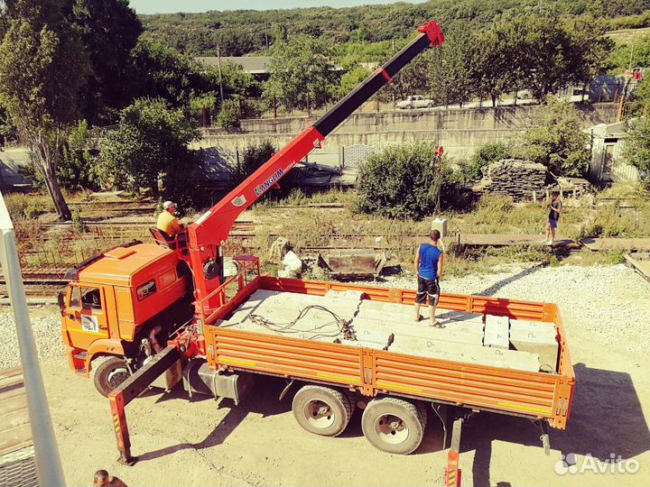 Доставка бетона, бетононасос, дорожные плиты, сваи